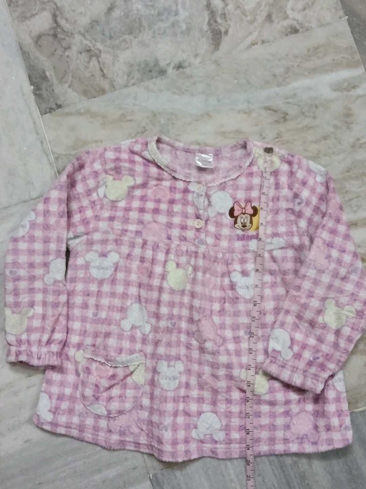 Minnie Mouse Pajama Top