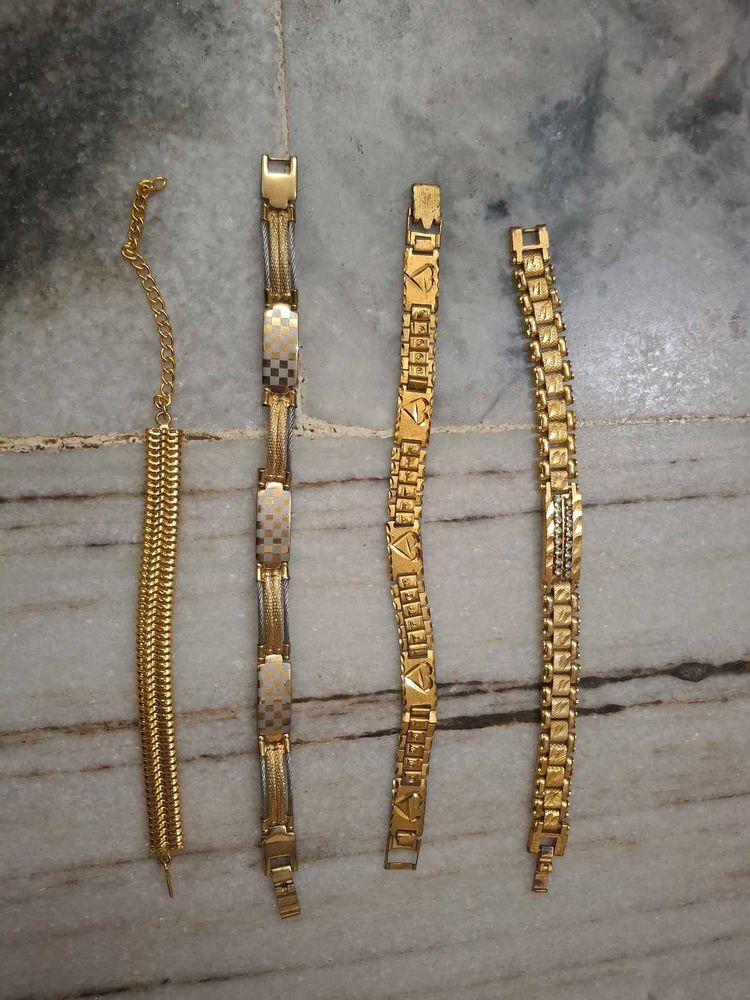 Gold Tone Bracelet Set of 4 (99-any one)