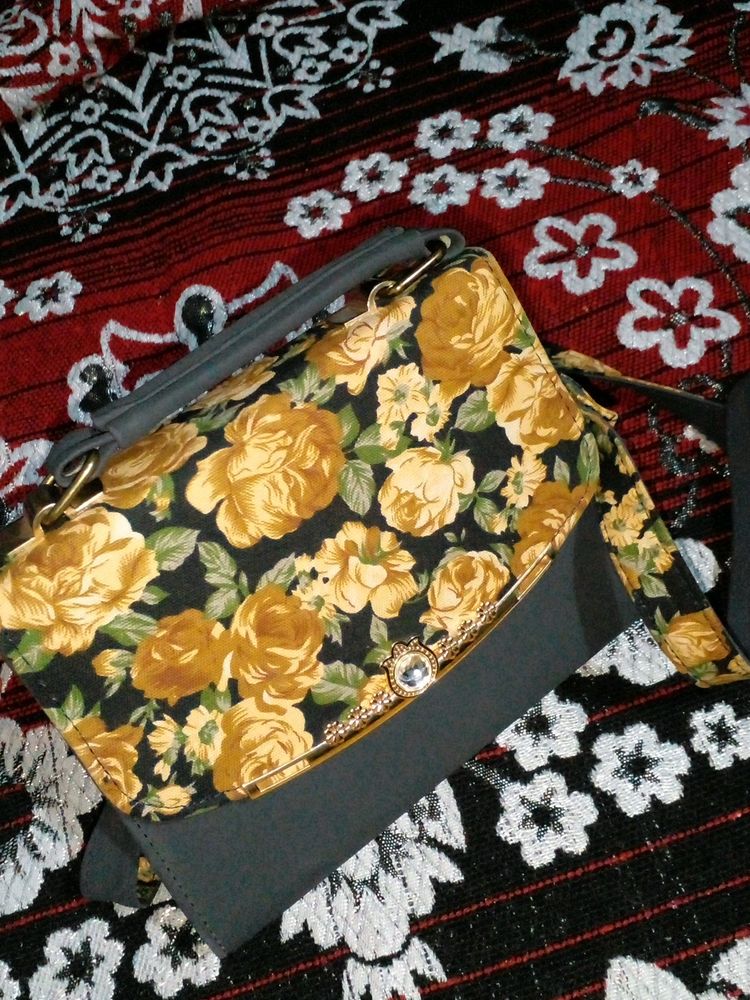 Floral Shoulder Bag