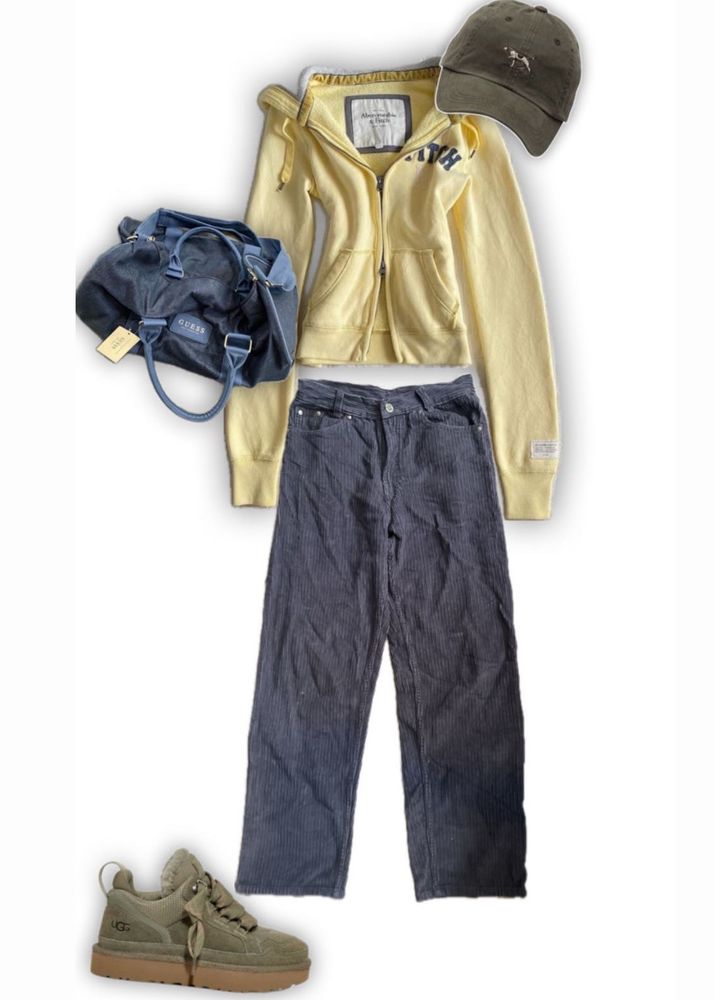Textured cotton pants