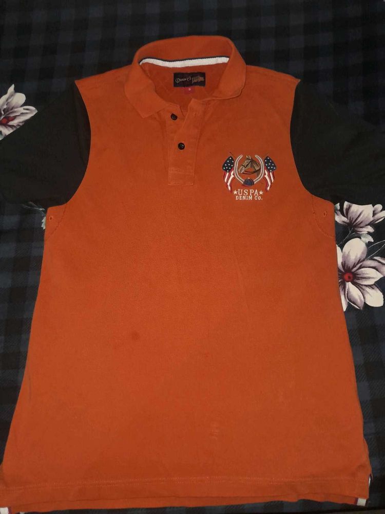 Original USPA Denim Co. Polo T-Shirt