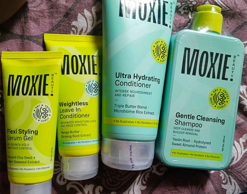 Moxie wavy  routine Hair Care Set