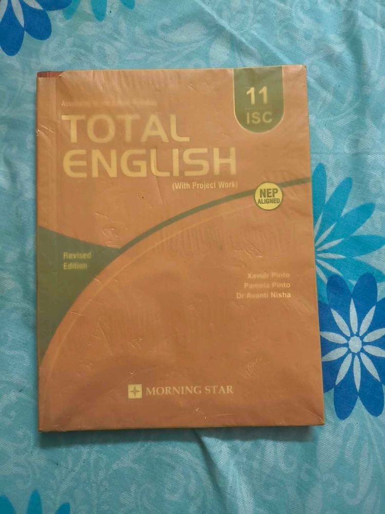 Total English - Class 11 ISC Textbook(60% of on MR
