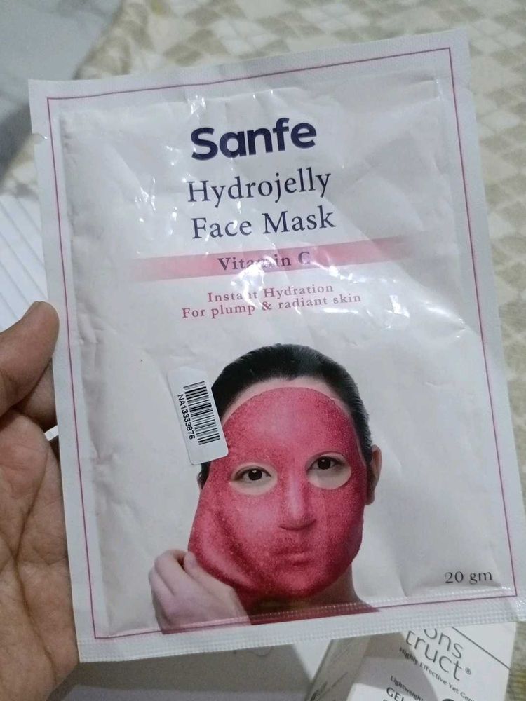Sanfe Hydrojelly Face Mask with Vitamin C