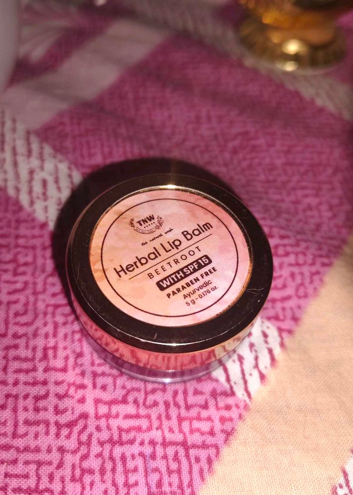 TNW Herbal Lip Balm - Beetroot