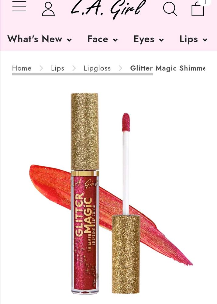 L.A. Girl Glitter Magic Shimmer Lip Color