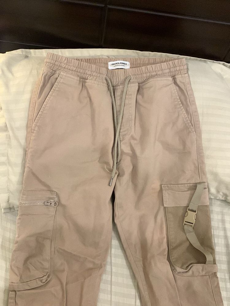 Jack&amp;Jones Cargo Pants (Beige)