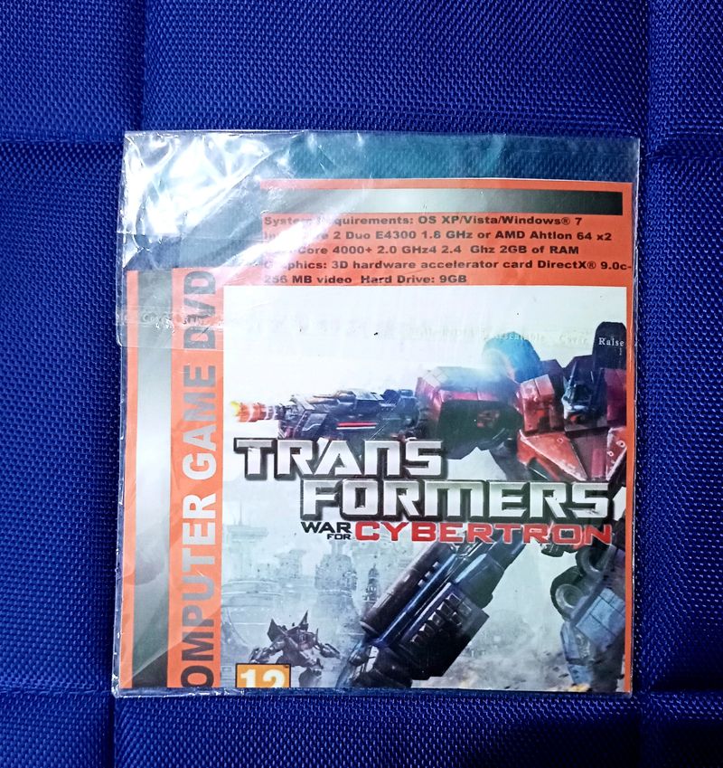 TRANSFORMERS WAR FOR CYBERTRON PC GAME
