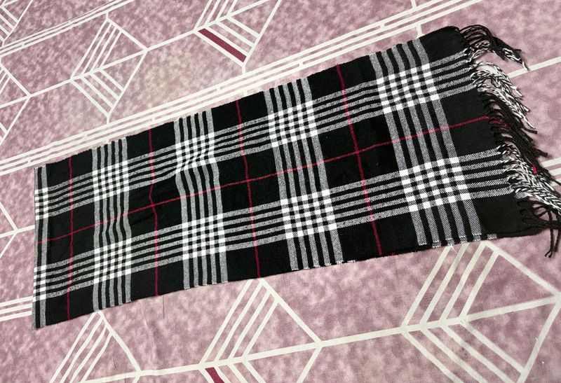Unisex Classic Plaid Muffler