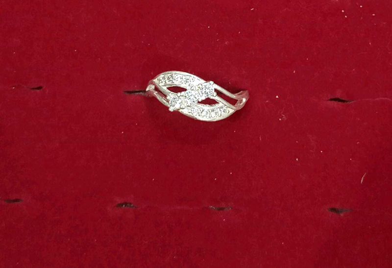 Original Silver Rhinestone Ring