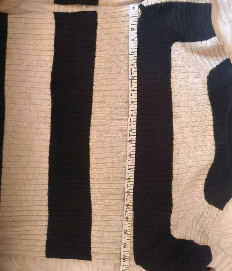Striped Knit Sweater