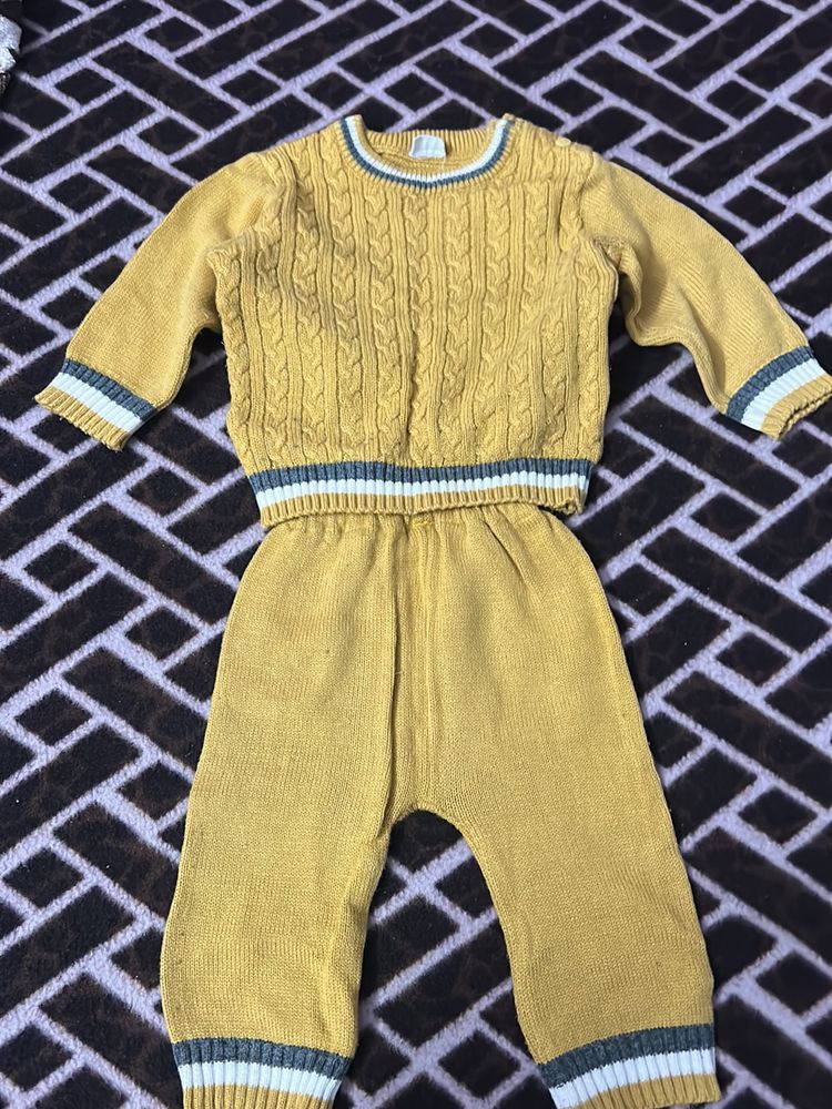 Baby Woollen Sweater Set