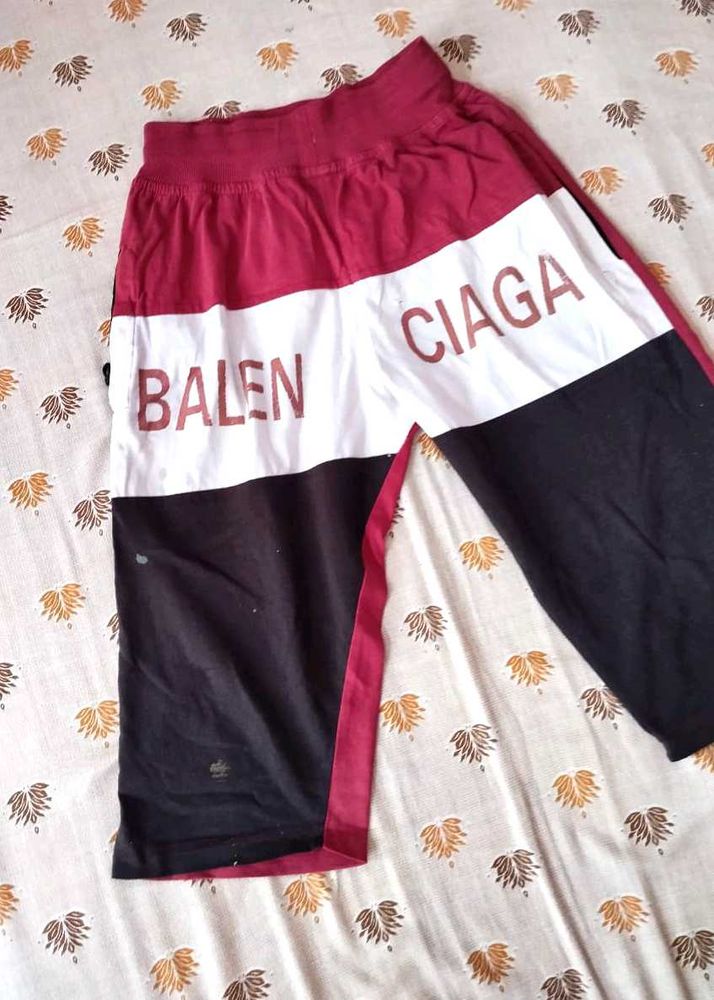 Maroon Capri Pants