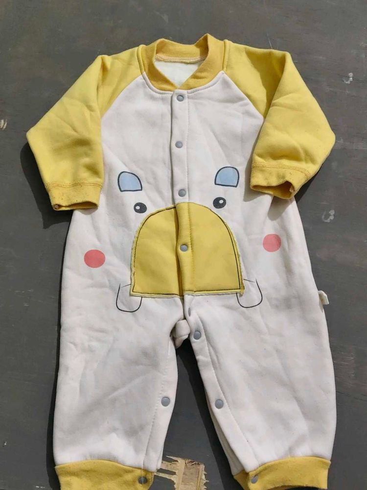 Cute Bear Baby Onesie