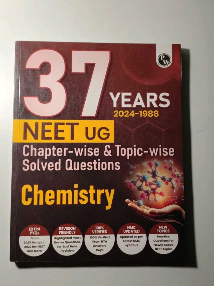 37 Years NEET UG Chemistry Previous year question