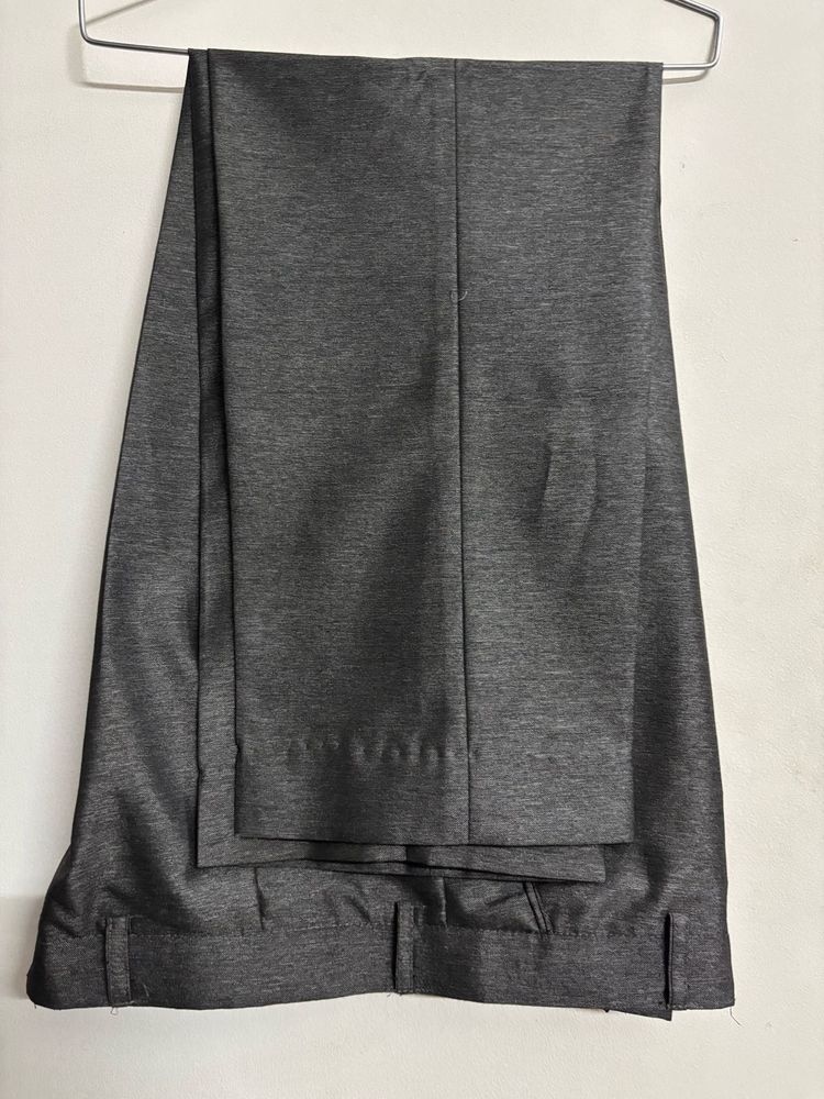 Grey Coat Pant