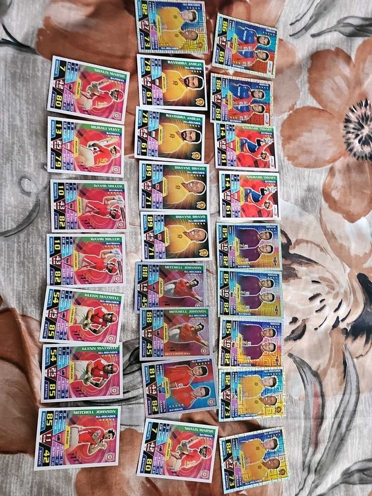Cricket Attax 2016 4 team combo
