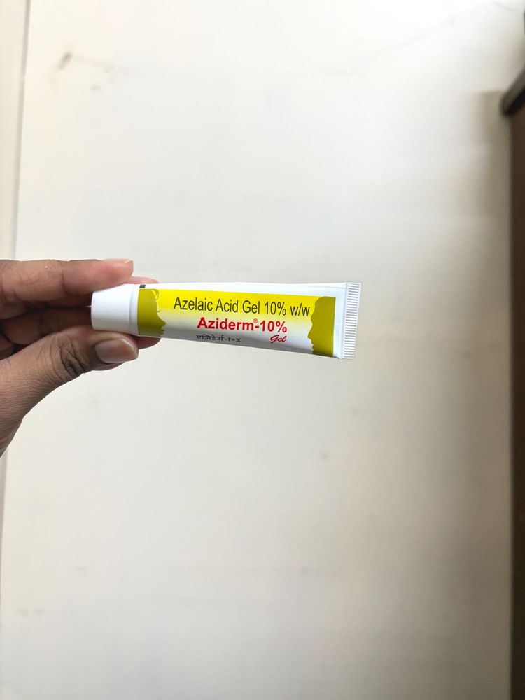 Azelaic acid gel (Aziderm) -10%