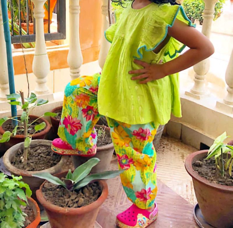 Masala Kids by NYC Cotton Coord Set (5 to 7 yrs)