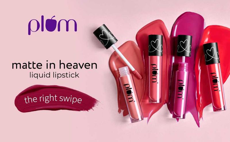 (Pack of 3) Plum Liquid Lipsticks