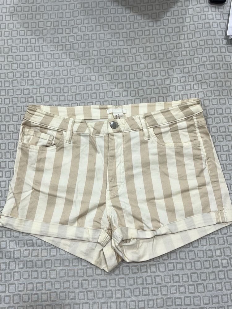 Striped Casual Shorts