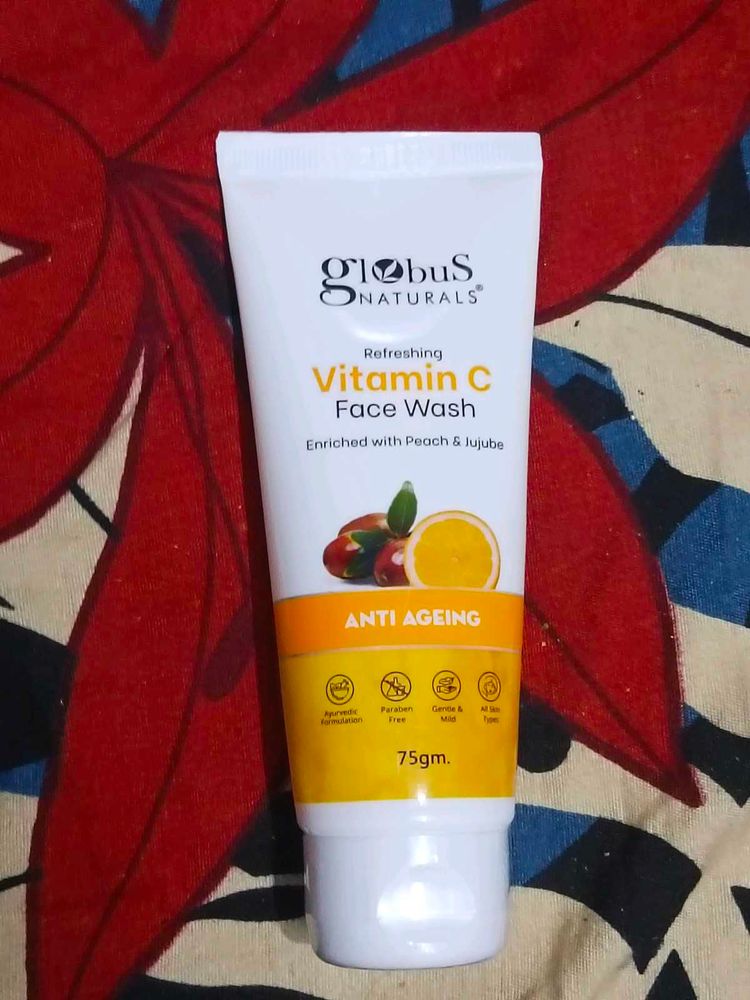 Globus Naturals Vitamin C Face Wash