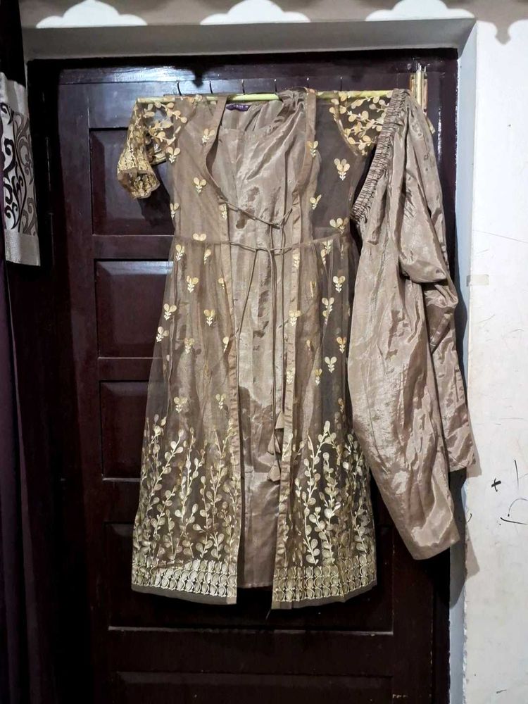 3 piece Kurta Set with Jacket