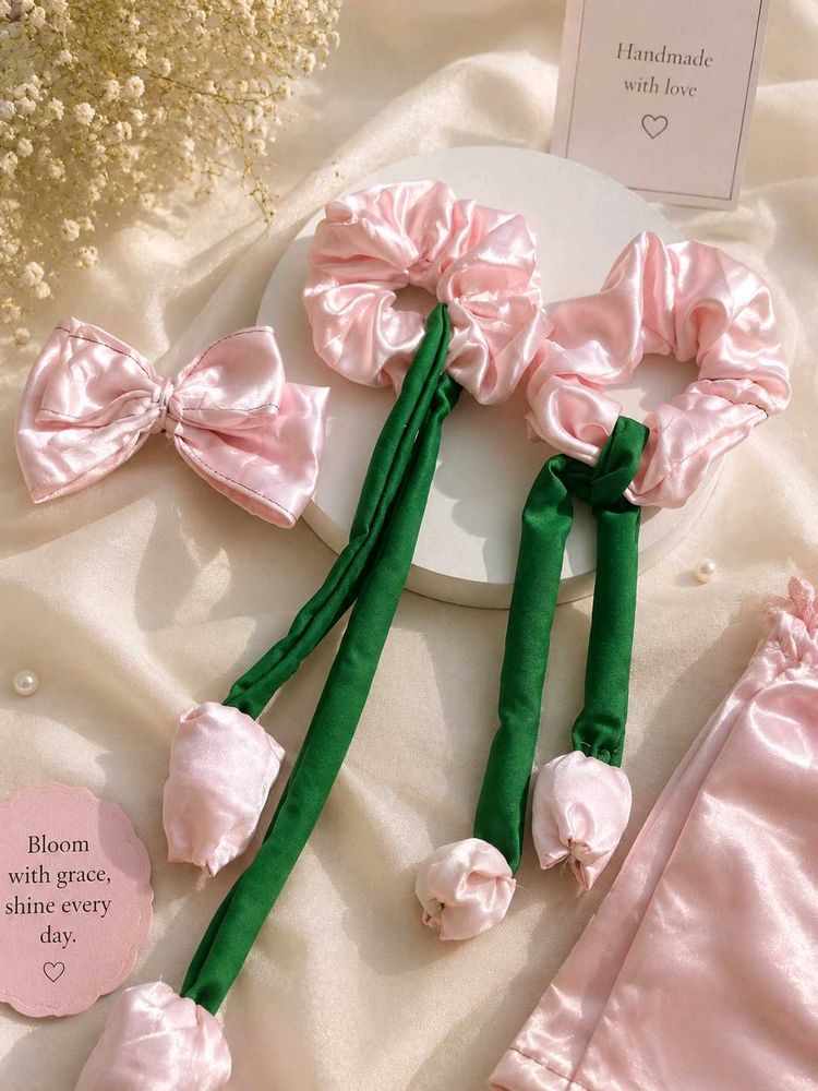 Silky Satin Hair Curler Set