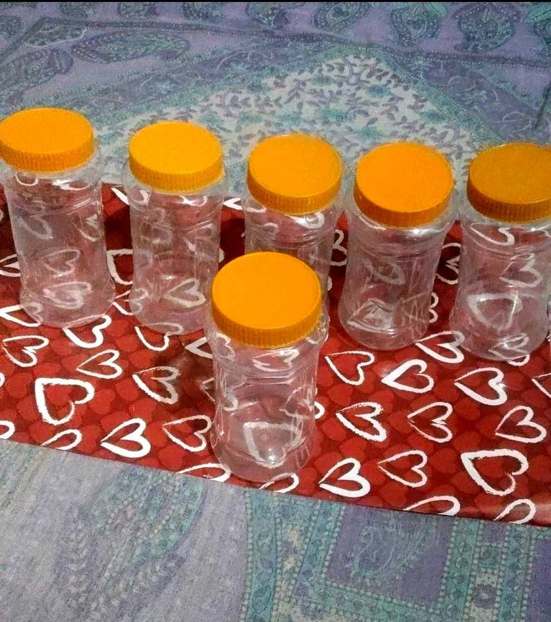 Set Of 6 Storage Containers For Kitchen.