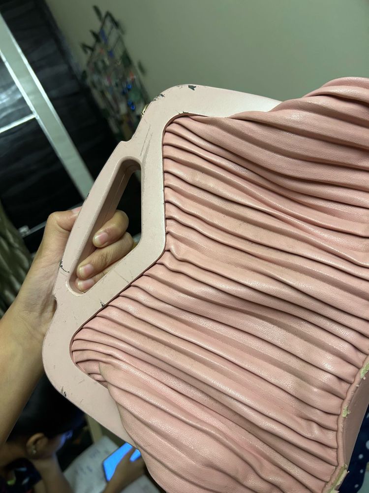 Chic Pleated Clutch Bag