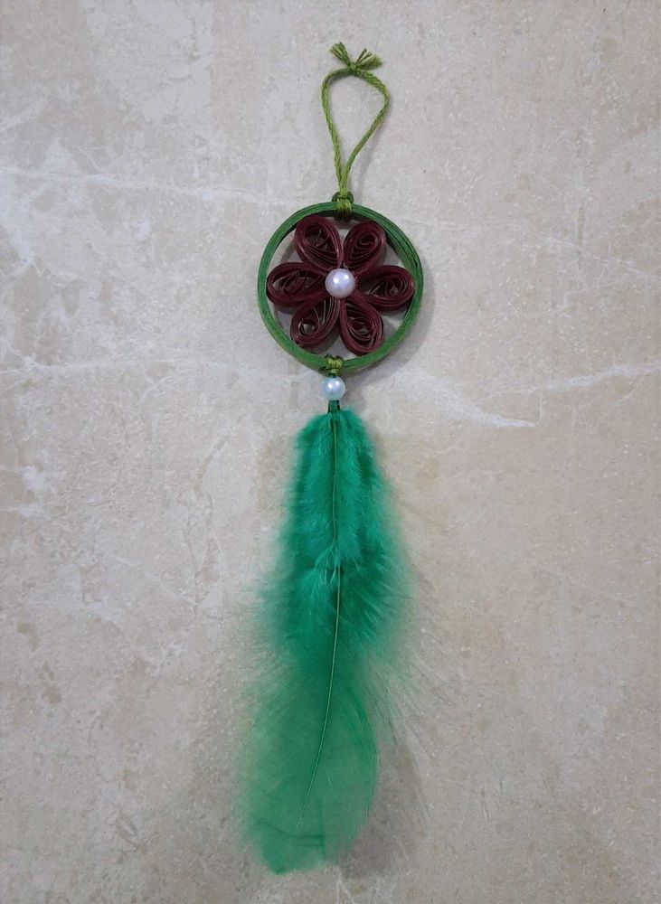 Handmade Flower Dreamcatcher