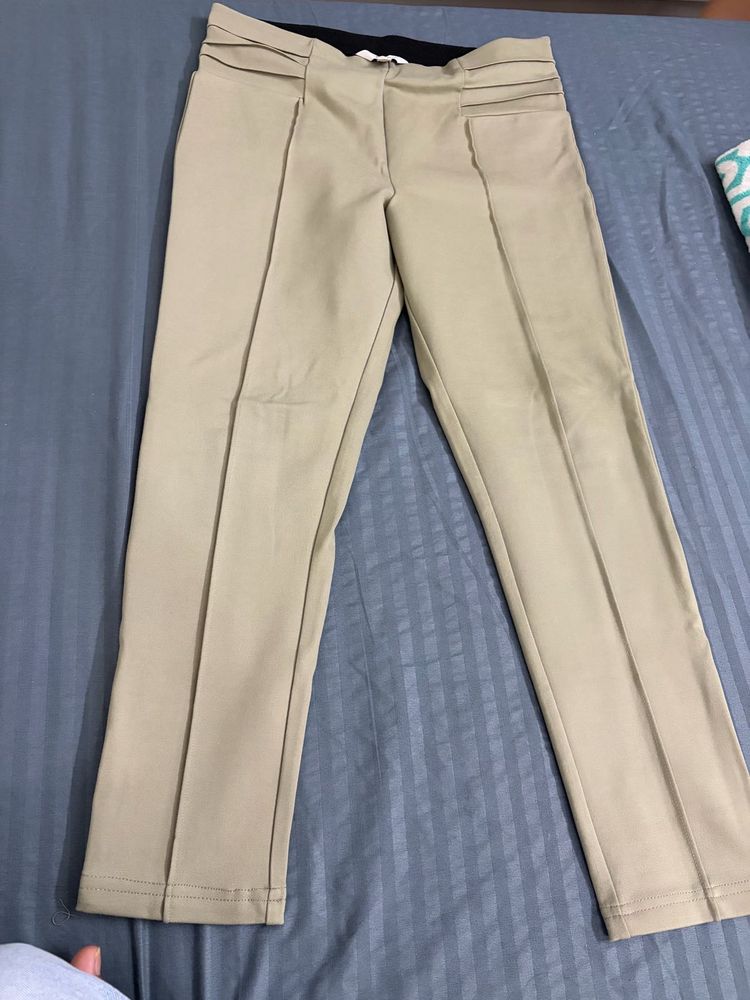 Formal Beige Trousers