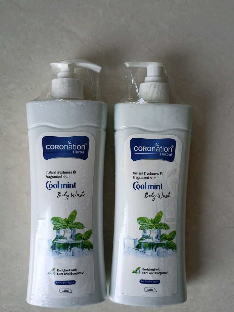 Coronation Herbal Cool Mint Body Wash