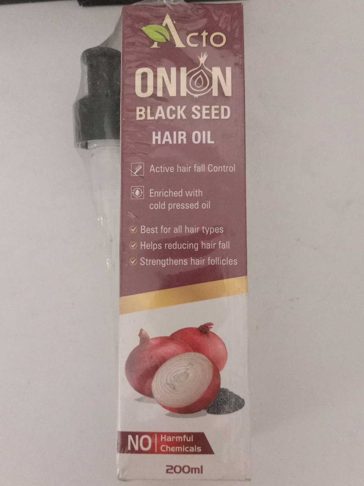 Acto Onion Black Seed Hair Oil 200ml