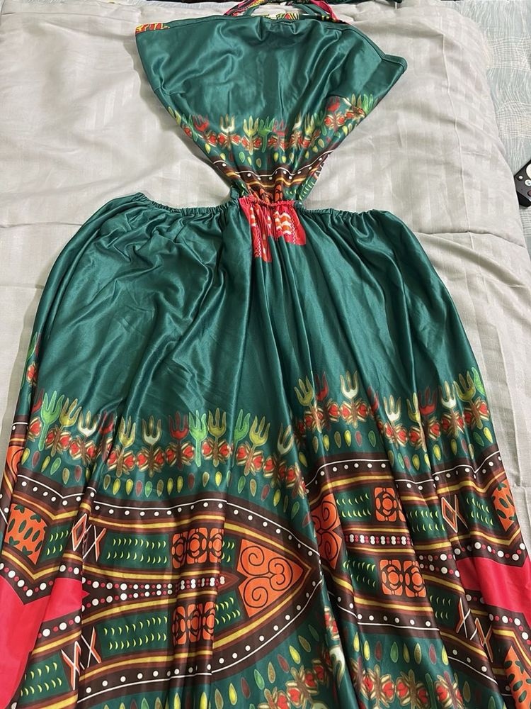 Print Maxi Dress
