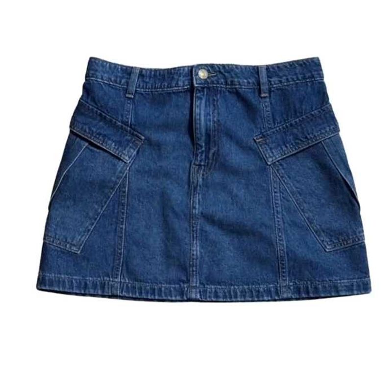 Rio denim cargo skirt