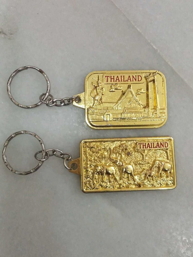 Thailand Souvenir Keychains (Set of 2)