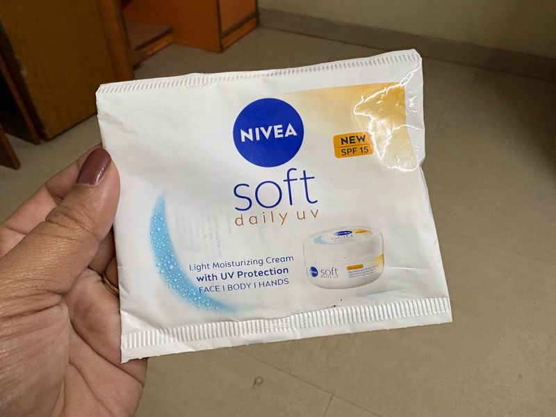 Nivea Soft Daily UV Cream Sample
