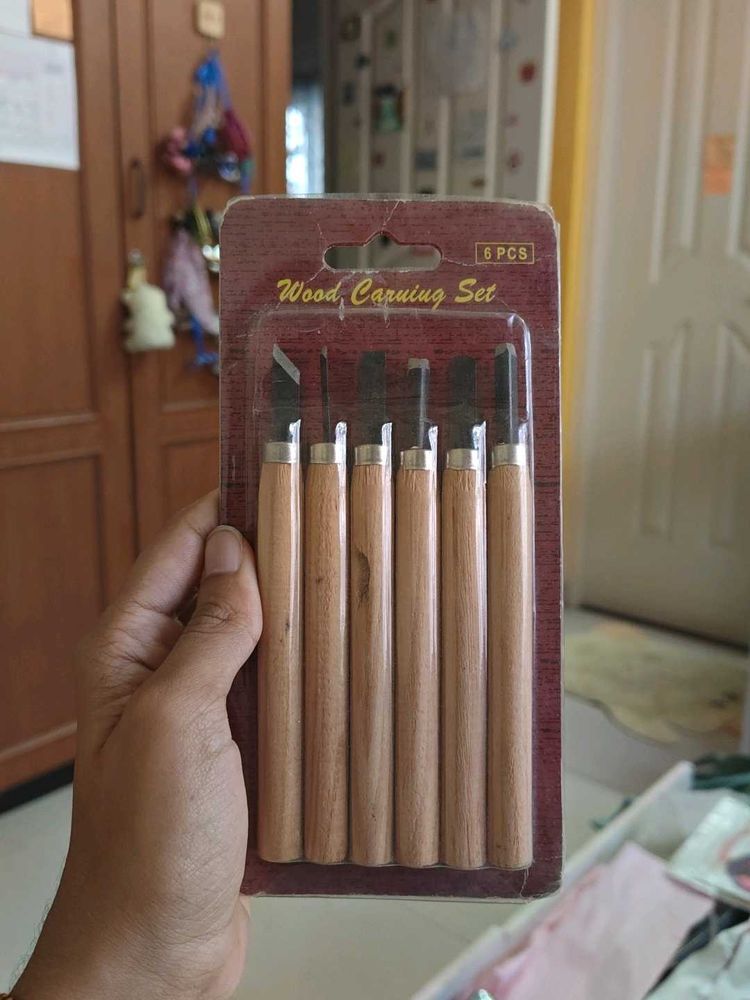 Wood Carving Set - 6 Piece