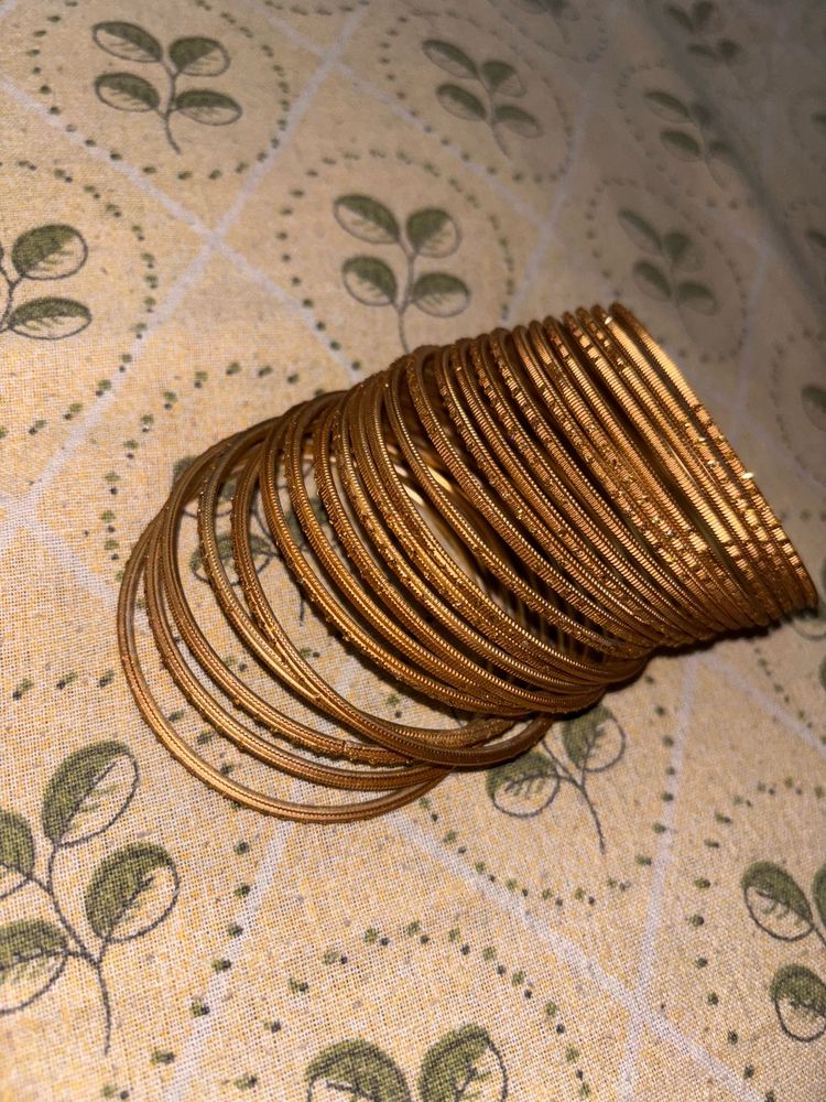 Set of Gold Bangles