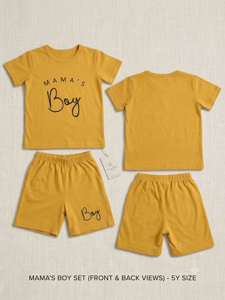 Cute "Mama's Boy" Set for Boys