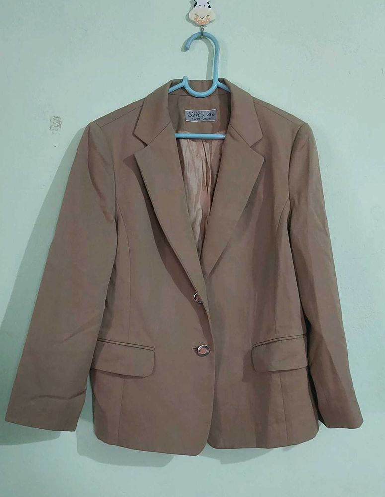 Classic Khaki Blazer