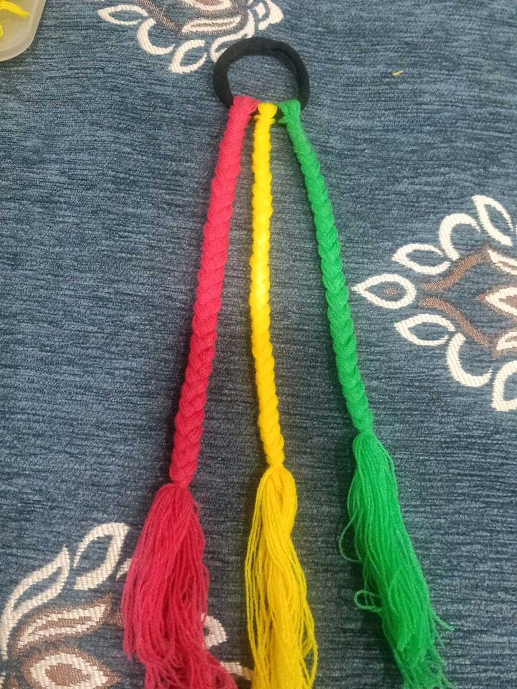 Boho Braided Hair Tie 3 liyar