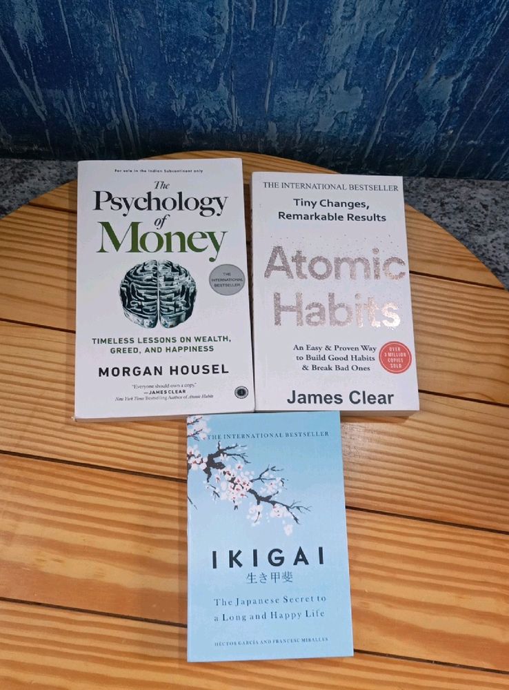 Ikigai Atomic Habits And Psychology Of Money Inter