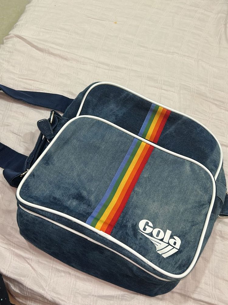 BIG Gola Brand Sling Denim Bag