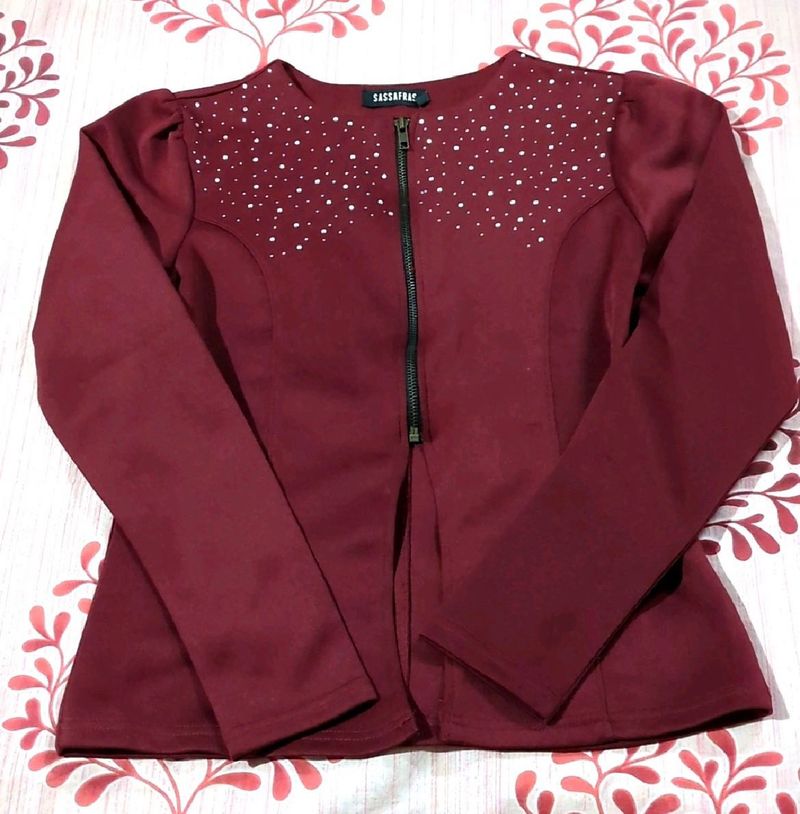 Sequin jacket