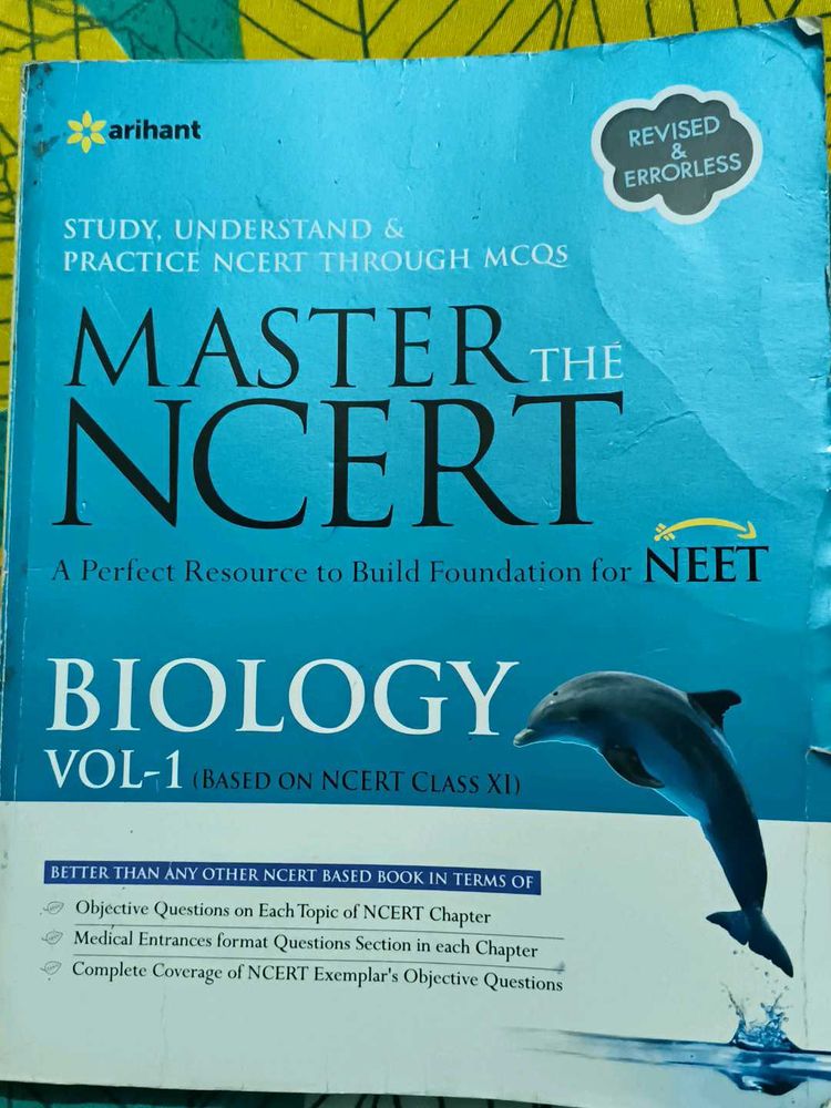 Master the NCERT Biology Vol-1 And Vol -2