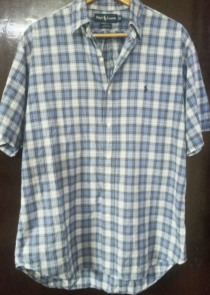 Ralph Lauren Plaid Short Sleeve Shirt