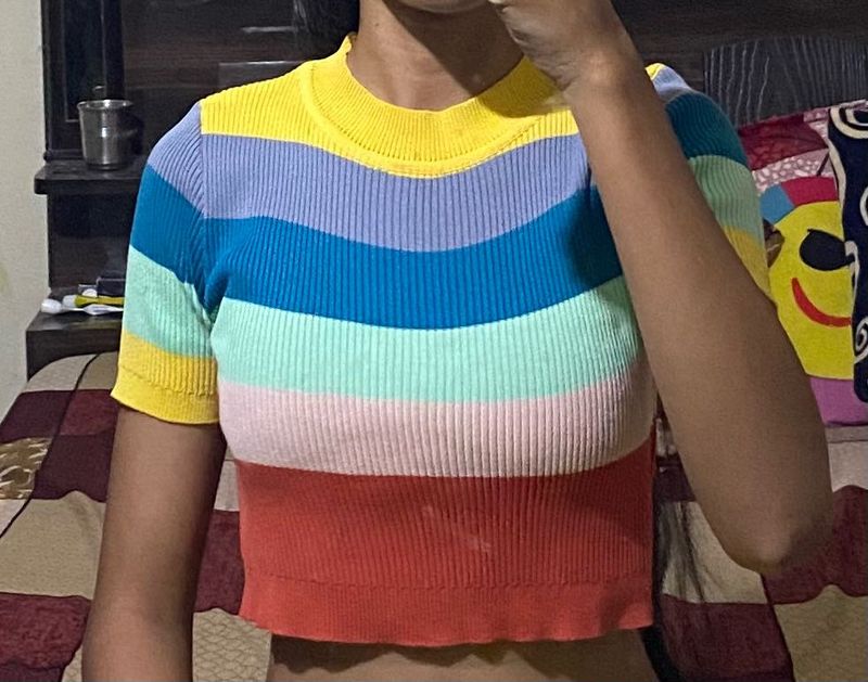 Rainbow top