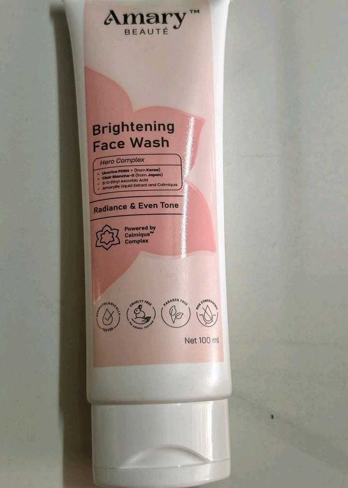 sealed Amery Beaute Brightening Face Wash